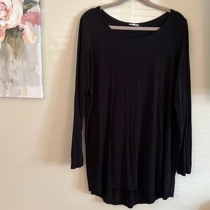 ANA COUTURE Women’s casual black dress Size XL